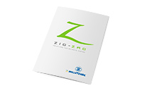 Folheto Zig Zag </br>Solutions for material saving